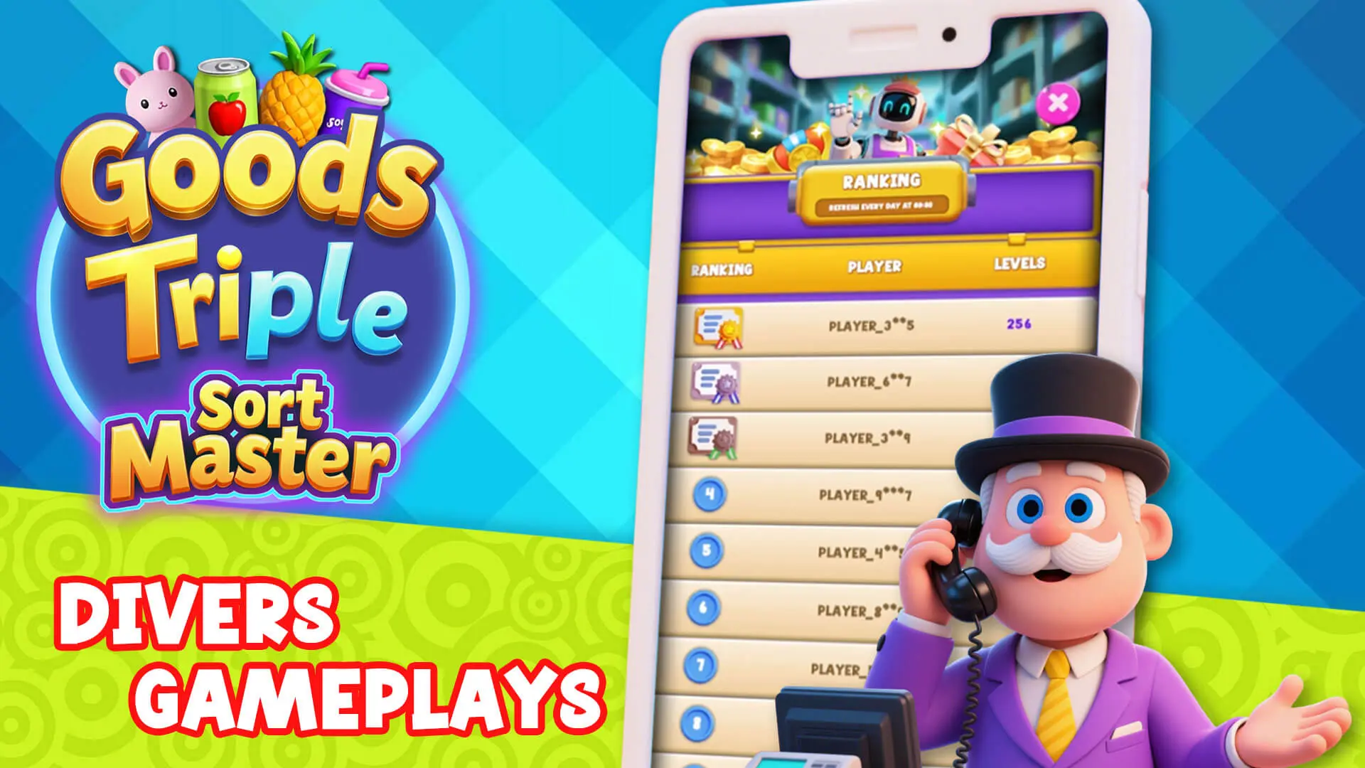 Level completion screen